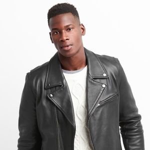 Gap Leather Biker Jacket
